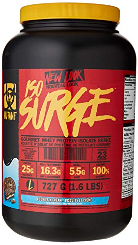 Mutant Iso Surge 727g Cookie & Cream - Default Title - Protein at MySupplementShop by Mutant