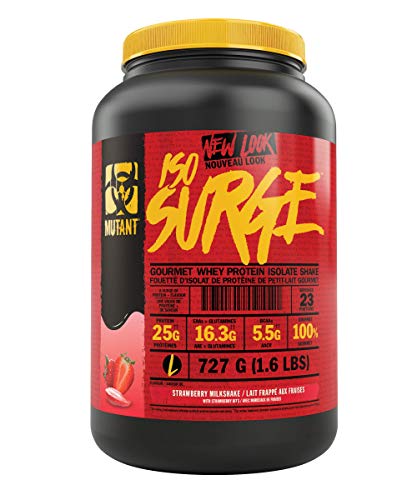 Mutant Iso Surge 727g Strawberry Milkshake - Protein at MySupplementShop by Mutant