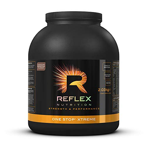 Reflex Nutrition One Stop Xtreme 2.03kg Chocolate Perfection - Default Title - Weight Gainers & Carbs at MySupplementShop by Reflex Nutrition