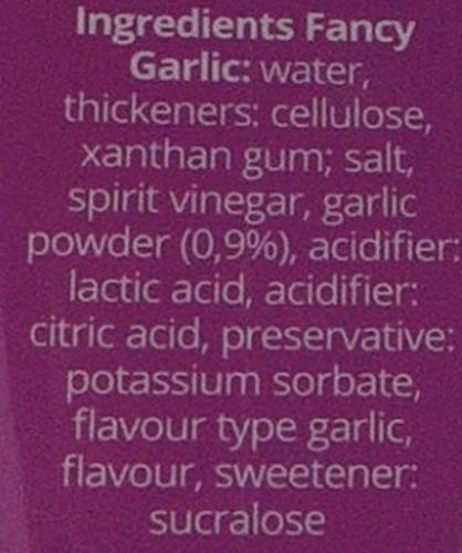 Callowfit Sauce Garlic 300 ml - Sports Nutrition at MySupplementShop by Callowfit