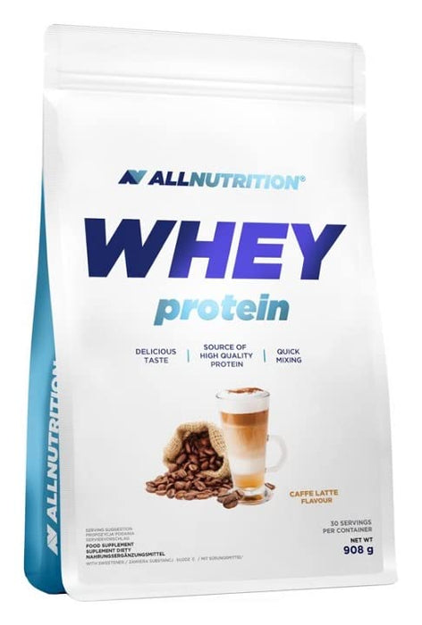 Allnutrition Whey Protein, Caffe Latte - 908 grams - Protein at MySupplementShop by Allnutrition