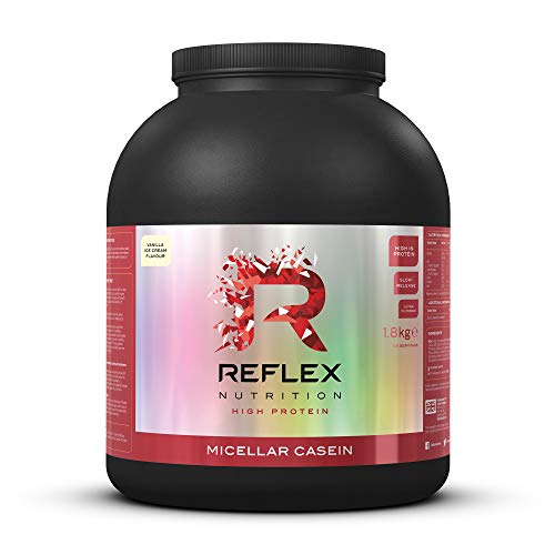 Reflex Nutrition Micellar Casein 1.8kg Vanilla Ice Cream - Sports Nutrition at MySupplementShop by Reflex Nutrition