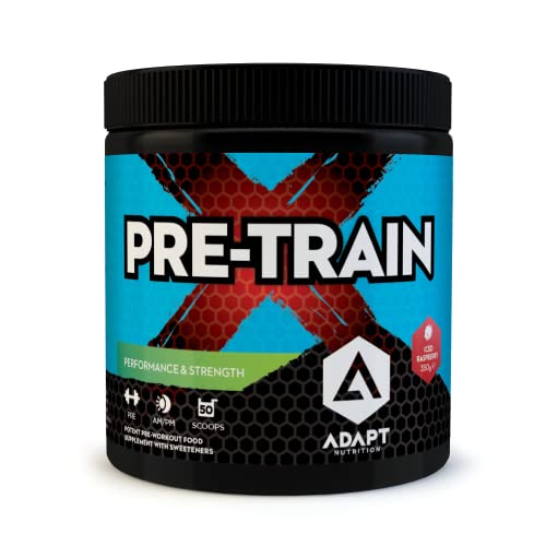 Adapt Nutrition PreTRAIN X 350g Iced Raspberry - Health Foods at MySupplementShop by ADAPT NUTRITION