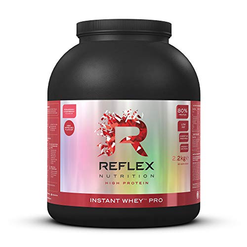 Reflex Nutrition Instant Whey Pro Strawberry & Raspberry 2.2kg - Default Title - Sports Nutrition at MySupplementShop by Reflex Nutrition