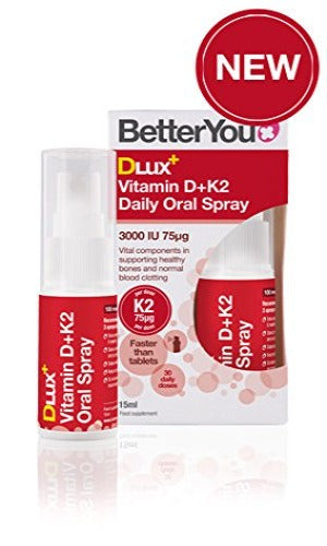 BetterYou Dlux Plus Vitamin D K2 Daily Oral Spray 12ml - Default Title - Vitamins & Minerals at MySupplementShop by BetterYou