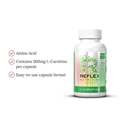 Reflex Nutrition Acetyl-L-Carnitine 500mg 90 Capsule - Amino Acids and BCAAs at MySupplementShop by Reflex Nutrition