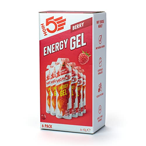 HIGH5 Energy Gel 6x40g Berry - Sports Nutrition at MySupplementShop by HIGH5