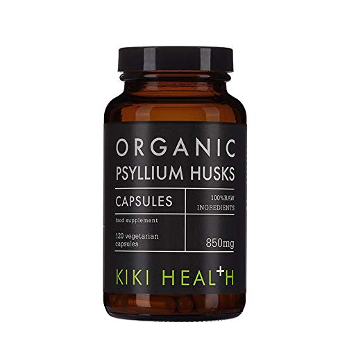 KIKI Health Organic Psyllium Husks 120 Vegicaps - Health and Wellbeing at MySupplementShop by KIKI Health