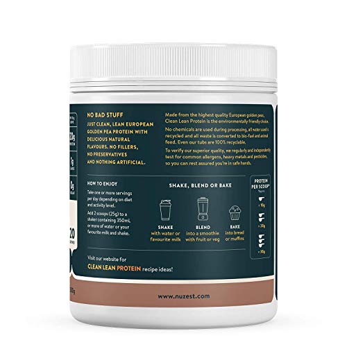 Nuzest Clean Lean Protein 500g Rich Chocolate - Sports Nutrition at MySupplementShop by Nuzest