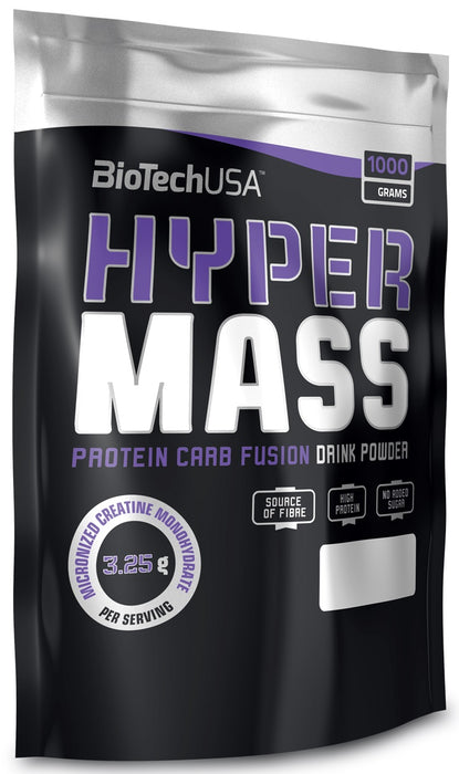 BioTechUSA Hyper Mass, Strawberry - 1000 grams - Default Title - Weight Gainers & Carbs at MySupplementShop by BioTechUSA