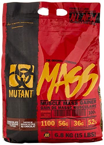 Mutant Mass 6.8kg Chocolate Fudge Brownie - Weight Gainers & Carbs at MySupplementShop by Mutant