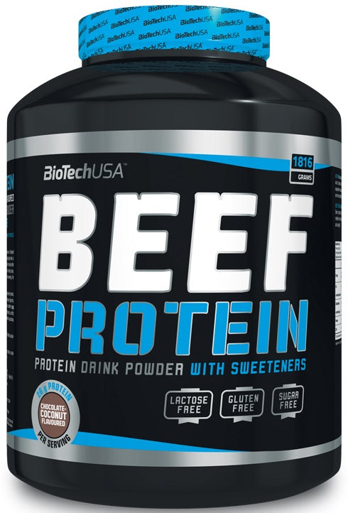 BioTechUSA Beef Protein, Vanilla Cinnamon - 1816 grams - Protein at MySupplementShop by BioTechUSA