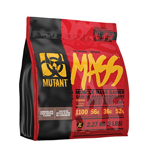 Mutant Mass 2.27kg Chocolate Fudge Brownie - Default Title - Weight Gainers & Carbs at MySupplementShop by Mutant