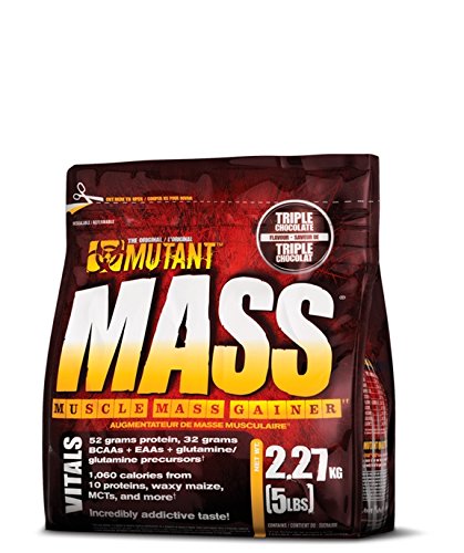 Mutant Mass 2.27kg Strawberry Banana - Weight Gainers & Carbs at MySupplementShop by Mutant