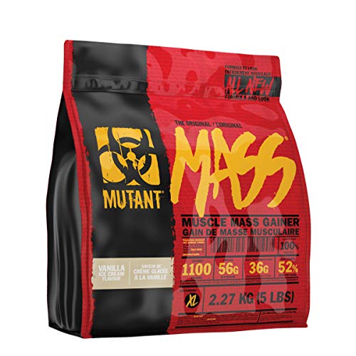 Mutant Mass 2.27kg Vanilla Ice Cream - Default Title - Weight Gainers & Carbs at MySupplementShop by Mutant