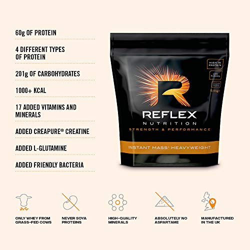 Reflex Nutrition Instant Mass Heavyweight (Vanilla 5.4kg) - Sports Nutrition at MySupplementShop by Reflex Nutrition