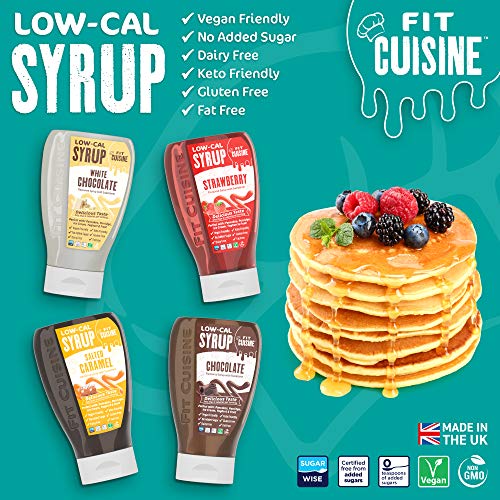 Applied Nutrition Fit Cuisine Low-Cal Syrup Chocolate 425ml - Health Foods at MySupplementShop by Fit Cuisine