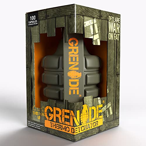 Grenade Thermo Detonator Weight Management Supplement Tub of 100 Capsules - Sports Nutrition at MySupplementShop by Grenade