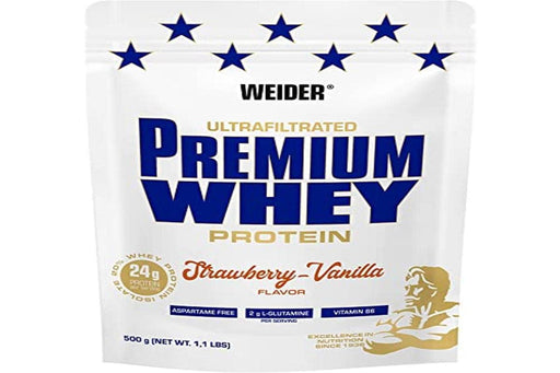 Weider Premium Whey, Strawberry-Vanilla - 500 grams - Protein at MySupplementShop by Weider