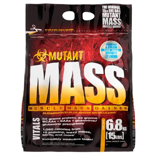 Mutant Mass 6.8kg Cookies & Cream - Weight Gainers & Carbs at MySupplementShop by Mutant