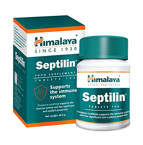 Himalaya SEPTILIN - Natural Immune System Booster Supplement For Colds and Allergies 100 Gluten-Free Tablets - Default Title - Sports Nutrition at MySupplementShop by Himalaya