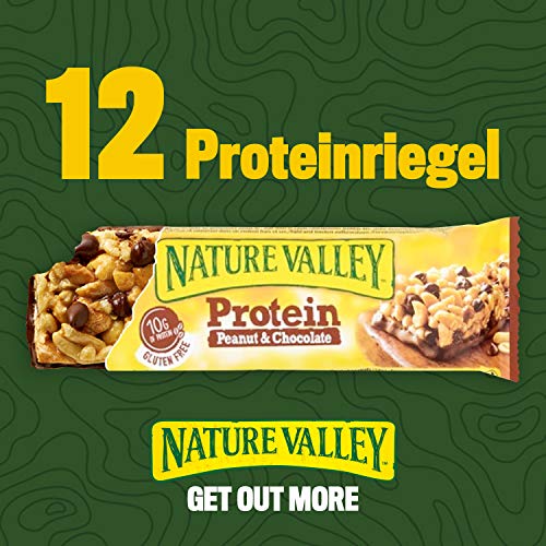 Nature Valley Protein 12x40g Peanut & Chocolate - Sports Nutrition at MySupplementShop by Nature Valley