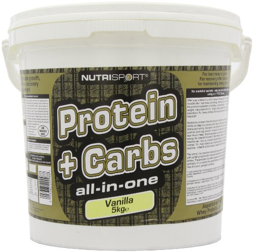 NutriSport Protein + Carbs 5Kg Vanilla - Sports Nutrition at MySupplementShop by Nutrisport