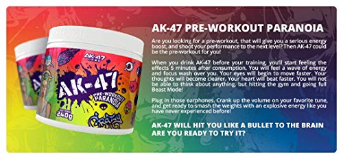 AK-47 Labs Pre-Workout 240g - Health Foods at MySupplementShop by AK-47 Labs