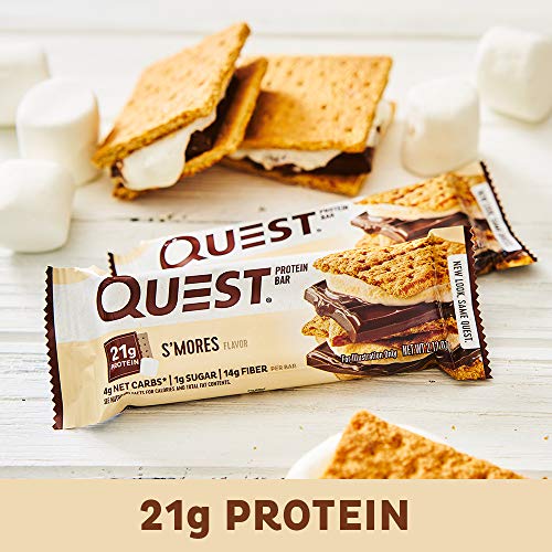 Quest Nutrition Bar 12x60g S'mores - Sports Nutrition at MySupplementShop by Quest Nutrition