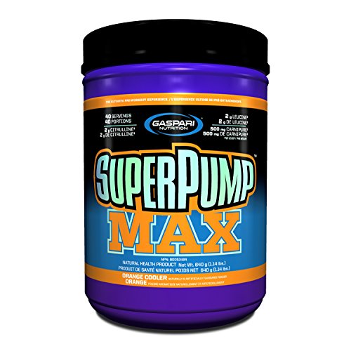 Gaspari Nutrition SuperPump Max 640g Orange - Nitric Oxide Boosters at MySupplementShop by Gaspari Nutrition