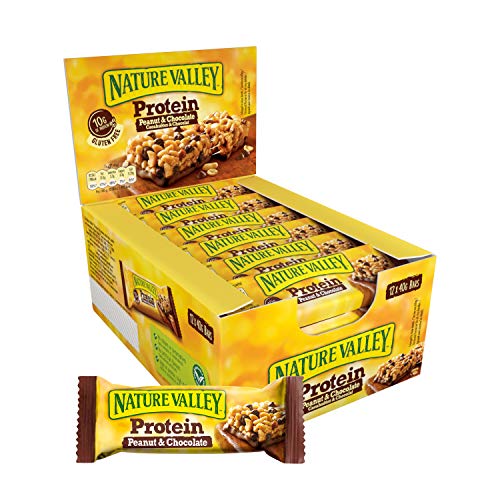 Nature Valley Protein 12x40g Peanut & Chocolate - Default Title - Sports Nutrition at MySupplementShop by Nature Valley