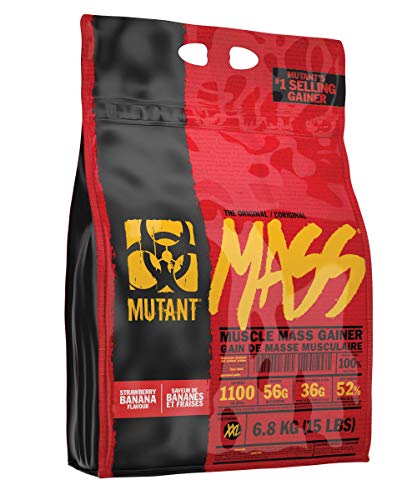 Mutant Mass 6.8kg Strawberry Banana - Weight Gainers & Carbs at MySupplementShop by Mutant