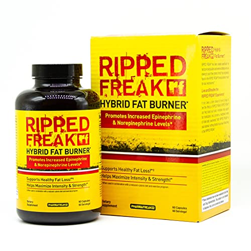 PharmaFreak Ripped Freak Hybrid Fat Burner 60 Caps - Default Title - Health Foods at MySupplementShop by PharmaFreak