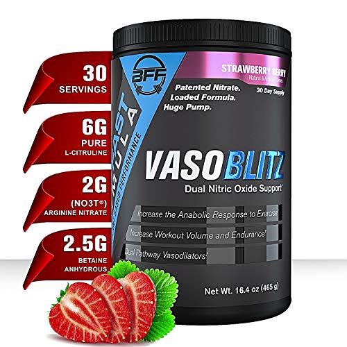 BUILD FAST FORMULA Vaso Blitz Strawberry Berry 465g - Default Title - Sports Nutrition at MySupplementShop by Build Fast Formula