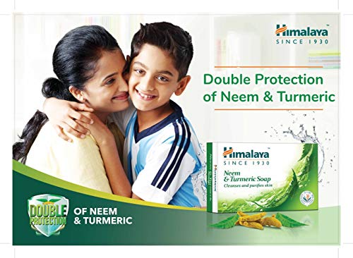 Himalaya Neem & Turmeric Soap - 75g - Health and Wellbeing at MySupplementShop by Himalaya