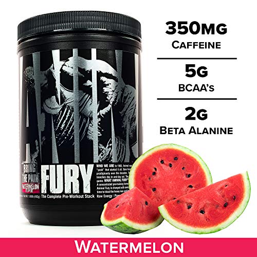 Universal Nutrition Animal Fury Supplement Serves-30 Watermelon - Pre & Post Workout at MySupplementShop by Animal