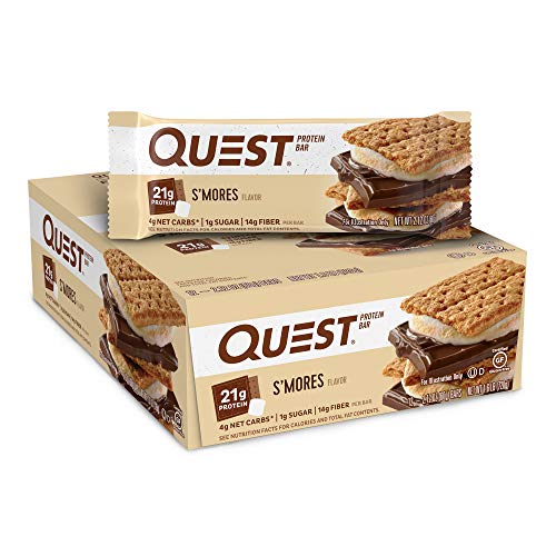 Quest Nutrition Bar 12x60g S'mores - Sports Nutrition at MySupplementShop by Quest Nutrition