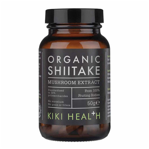 KIKI Health Shiitake Extract Powder Organic - 50g - Mushrooms at MySupplementShop by KIKI Health