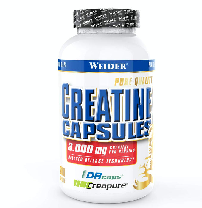 Weider Creatine Capsulesules 200 Capsules - Creatine Capsules at MySupplementShop by Weider