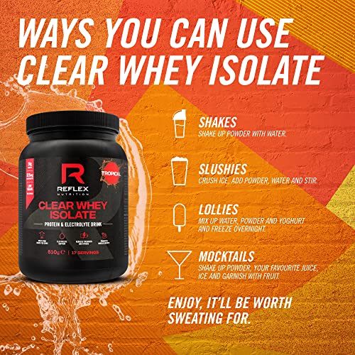 Reflex Nutrition Clear Whey 510g Tropical - Clear Whey Protein at MySupplementShop by Reflex Nutrition