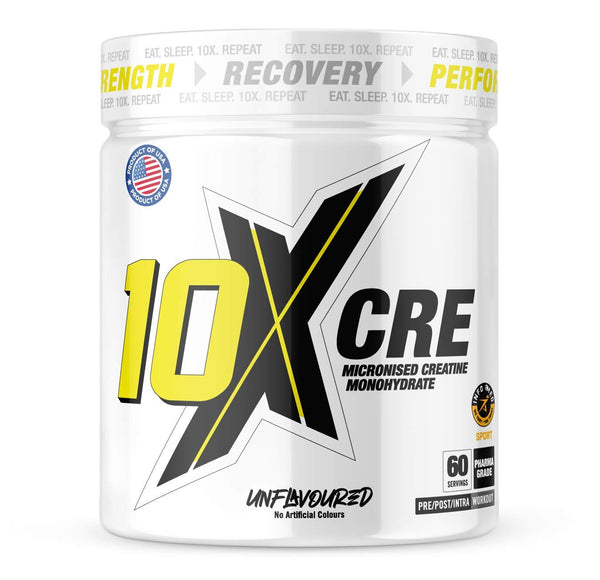 10X Athletic CRE 300g Unflavoured - Supplements at MySupplementShop by 10X Athletic