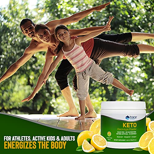 Trace Minerals Keto Electrolyte Powder Lemon Lime 55 servings 330g - Vitamins & Minerals at MySupplementShop by Trace Minerals