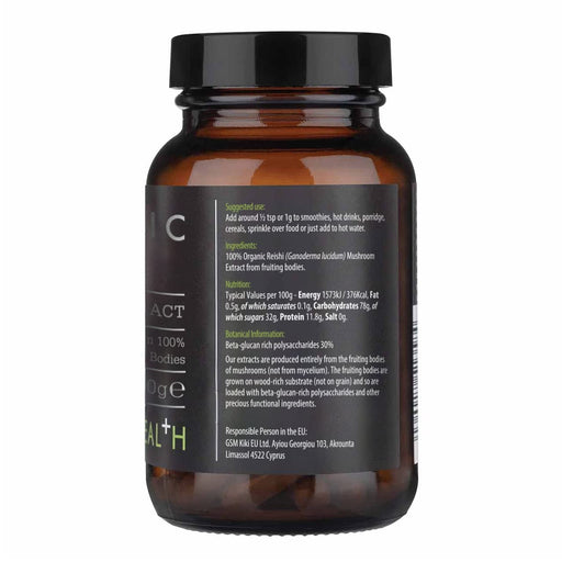 KIKI Health Reishi Extract Organic  50g - Herbal Supplement at MySupplementShop by KIKI Health