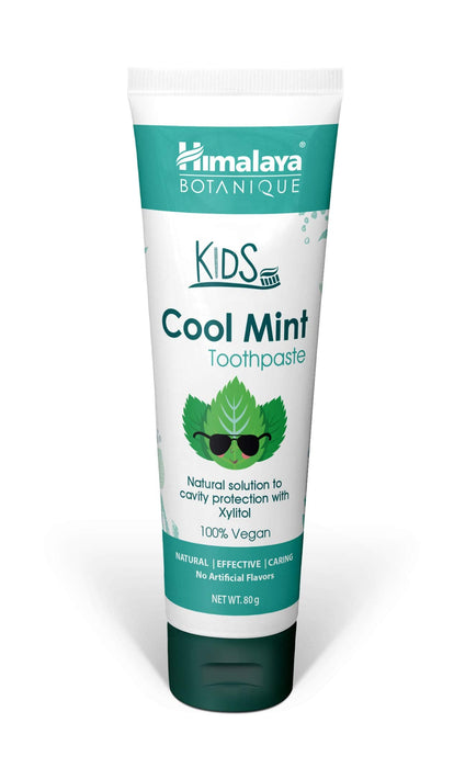 Himalaya Kids Toothpaste, Cool Mint - 80g - Toothpastes at MySupplementShop by Himalaya