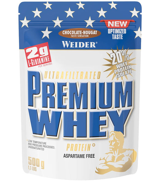 Weider Premium Whey, Chocolate Nougat - 500 grams - Protein at MySupplementShop by Weider