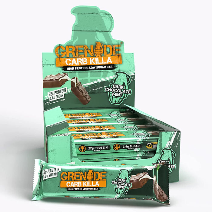 Grenade High Protein Low Sugar Bar 12 x 60g - Protein Bars at MySupplementShop by Grenade