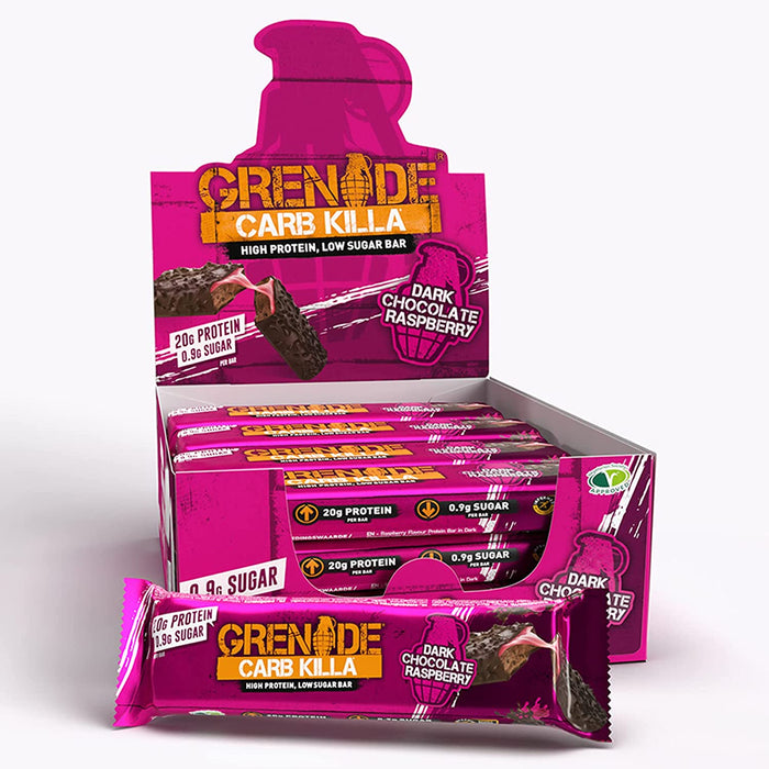 Grenade High Protein Low Sugar Bar 12 x 60g - Protein Bars at MySupplementShop by Grenade