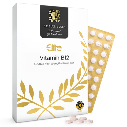 Healthspan Elite Vitamin B12 - 120 tabs - Vitamins, Minerals & Supplements at MySupplementShop by Healthspan