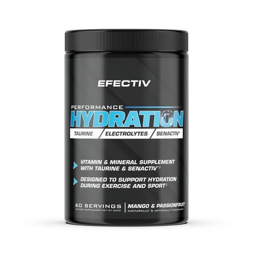 Efectiv Nutrition Performance Hydration 600g Mango & Passionfruit - Sports Supplements at MySupplementShop by Efectiv Nutrition