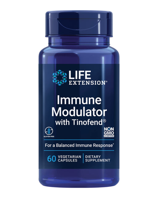 Life Extension Immune Modulator with Tinofend - 60 vcaps - Health and Wellbeing at MySupplementShop by Life Extension